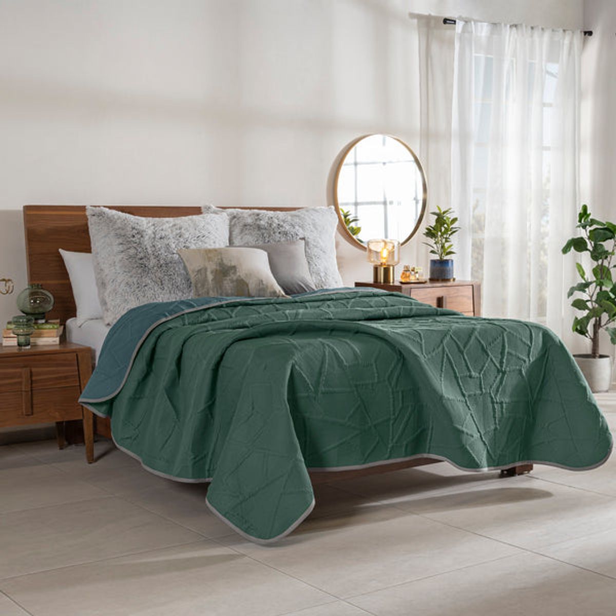 VIANNEY - Cubrelecho Novo Báltico Dos Vistas Vianney