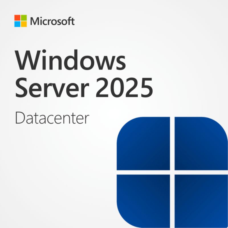 MICROSOFT - Windows Server 2025 Datacenter Key Licencia Vitalicia