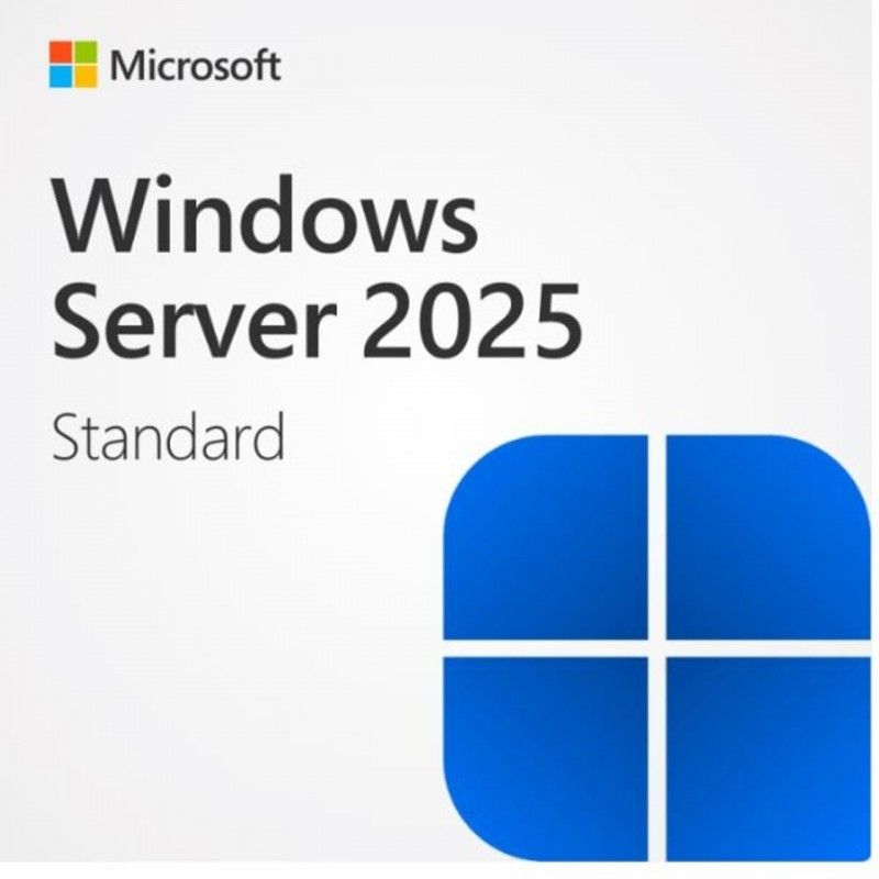 MICROSOFT - Windows Server 2025 Standard Key Licencia Vitalicia