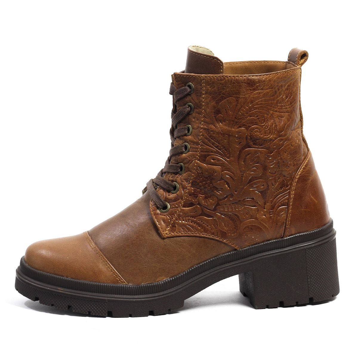 VILLABONR - Botas Cuero Mujer Cafe VillabonR VCR-9025