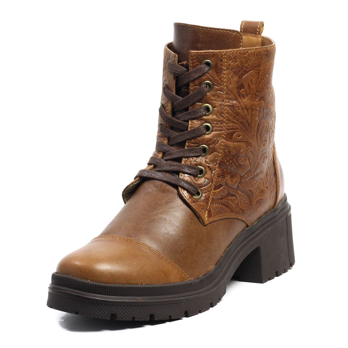 VILLABONR - Botas Cuero Mujer Cafe VillabonR VCR-9025