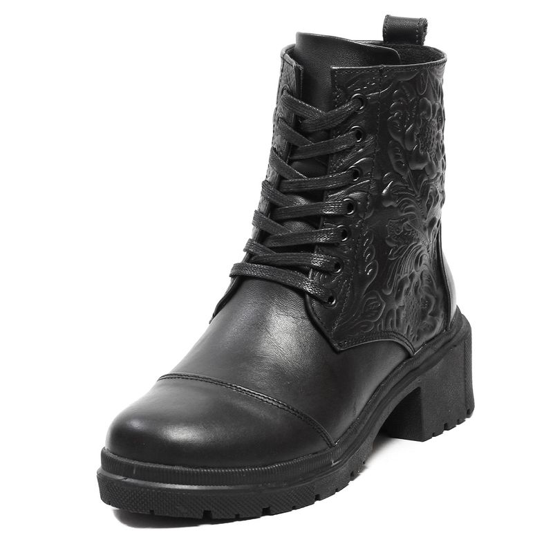 VILLABONR - Botas Cuero Mujer Negro VillabonR VCR-9025