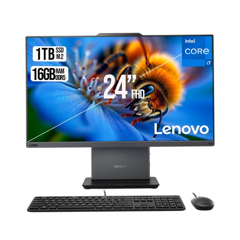 LENOVO - TODO EN UNO LENOVO NEO 50A INTEL CORE I7-13620H SSD 1TB RAM 16GB LED 24 FHD