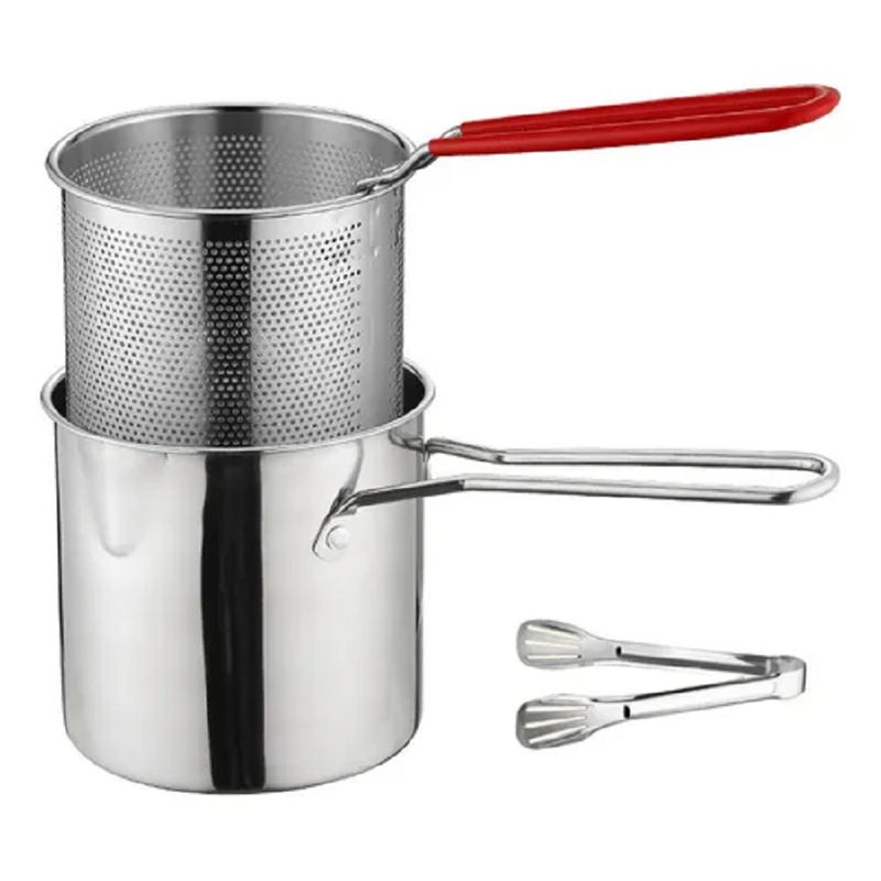 LUMBERMAN - Olla Freidora De Acero Inoxidable Cest