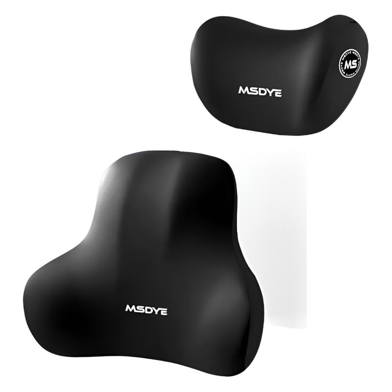 LUMBERMAN - Kit De Almohada Para Cuello Y Soporte Lumbar Para Carro