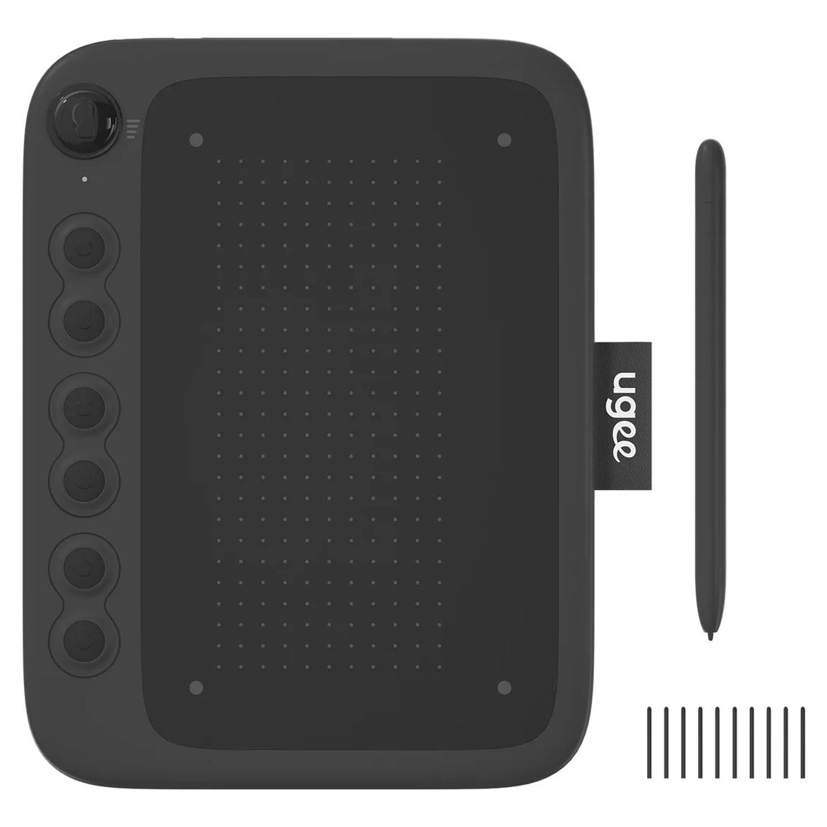 GENERICO - Ugee Tableta Gráfica Q6 Para Teléfono Android 6.5 x 4 Pulgadas Negro