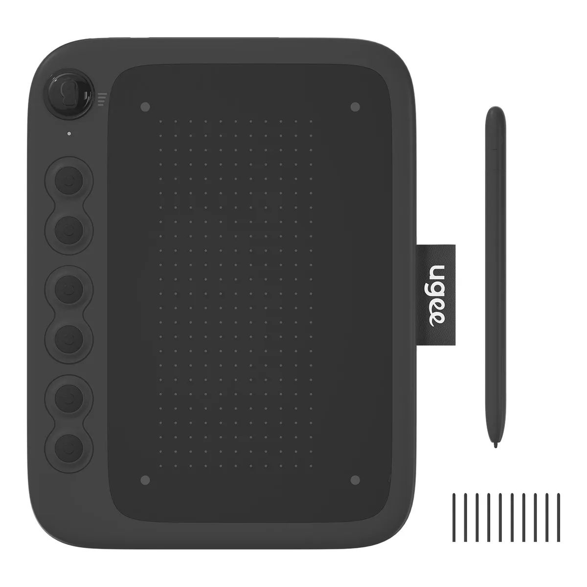 GENERICO - Ugee Tableta Gráfica Q6 Para Teléfono Android 6.5 x 4 Pulgadas Negro