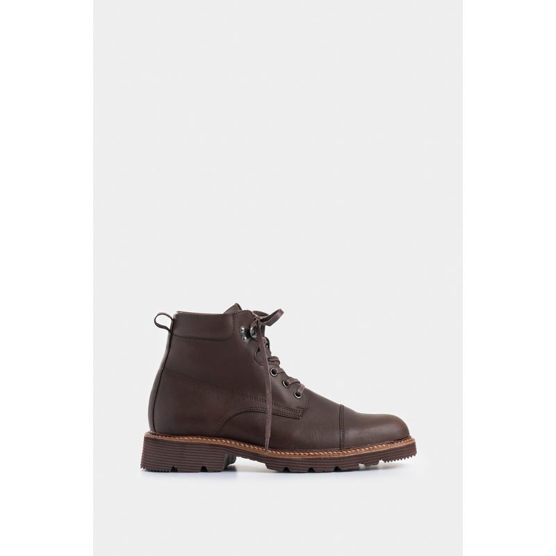 VELEZ - Vélez Botas Karioka De Cuero Para Hombre Tractoradas Cafe