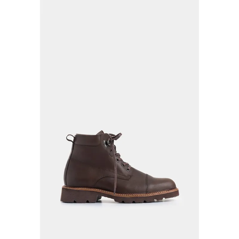 VELEZ - Vélez Botas Karioka De Cuero Para Hombre Tractoradas Cafe