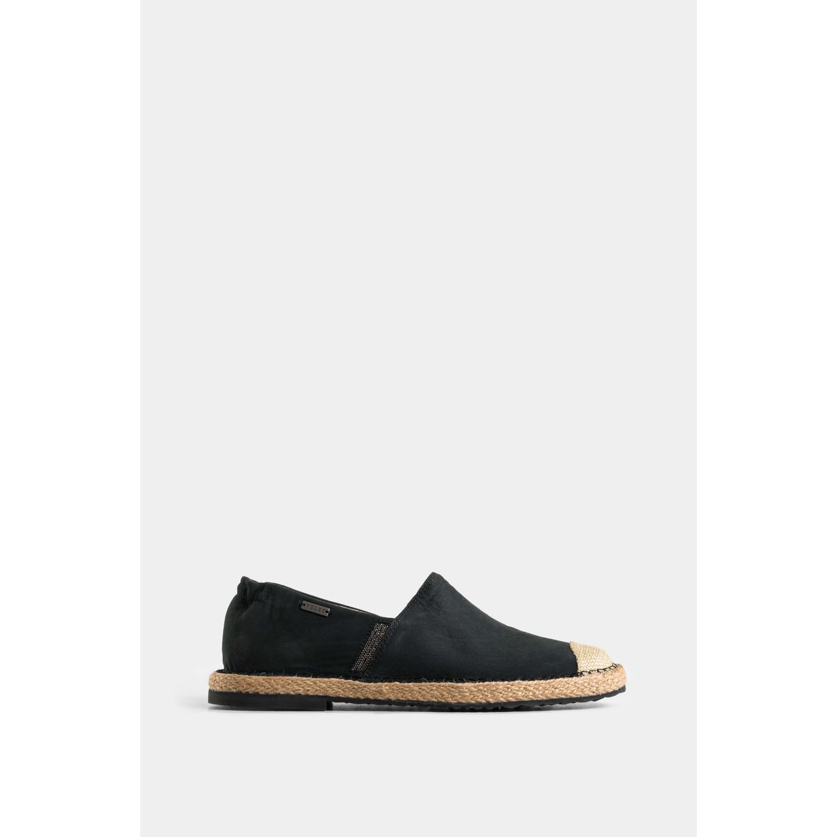 VELEZ - Vélez Mocasines De Cuero Para Mujer Detalle Millaré Lateral Negro