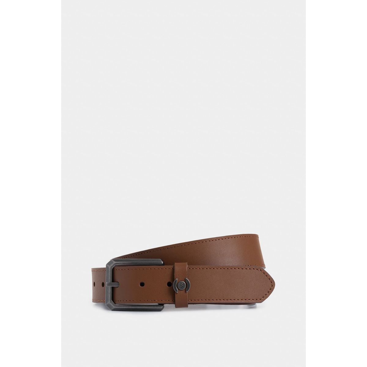 VELEZ - Vélez Cinturón Unifaz Franco De Cuero Para Hombre Punta Lanza Miel