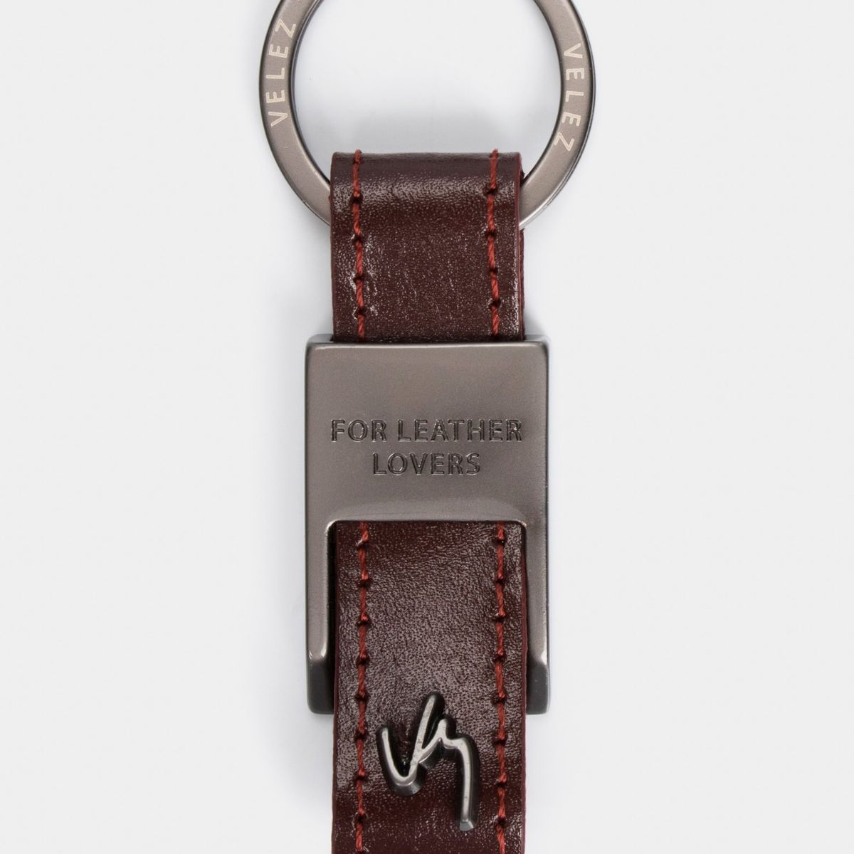 VELEZ - Vélez Llavero De Cuero Argolla