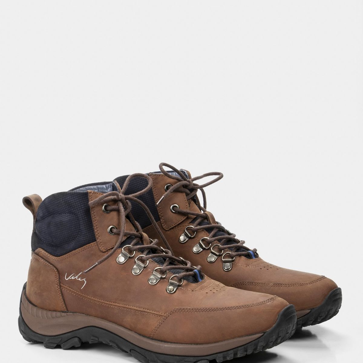 VELEZ - Vélez Botas Zimbawe Outdoor De Cuero Rústico Hombre Combinadas Miel