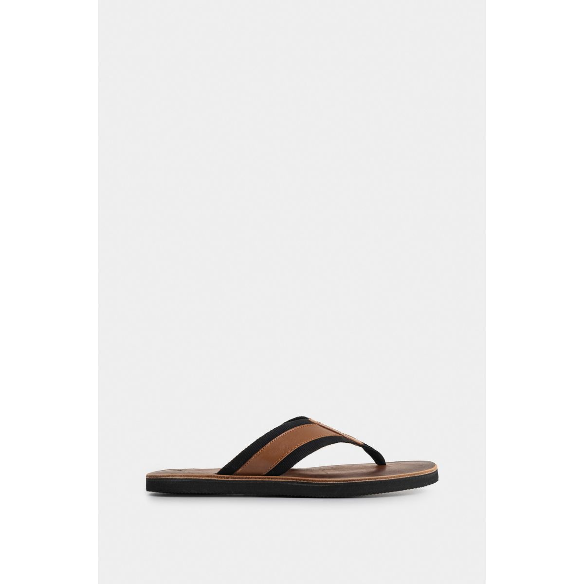 VELEZ - Vélez Sandalia Plana Alfil 2 De Cuero Hombre Capellada En Reata Miel