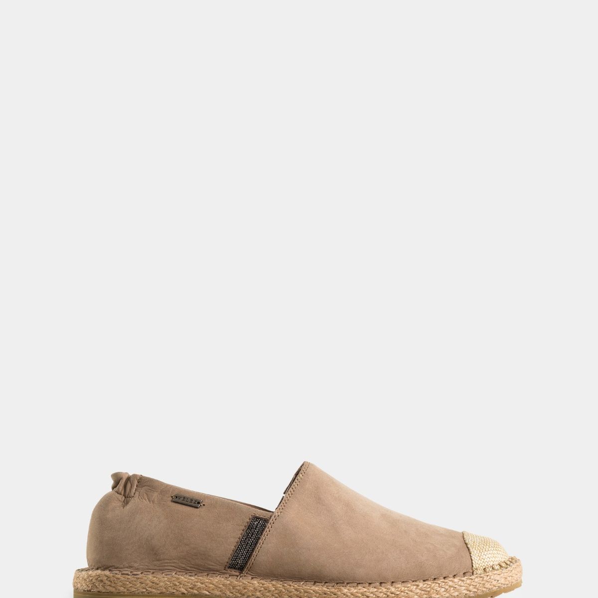 VELEZ - Vélez Mocasines De Cuero Para Mujer Detalle Millaré Lateral Arena