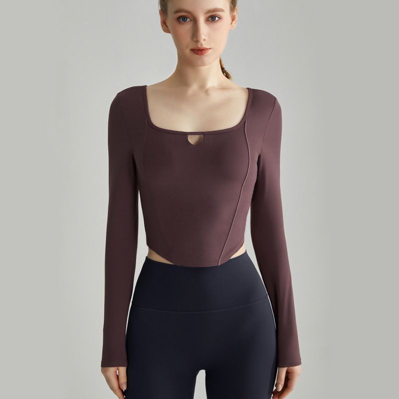 VANN - Top Deportivo Manga Larga Para Mujer VANN