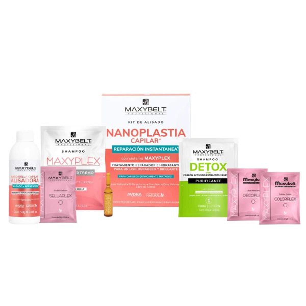 MAXYBELT - Kit de Alisado Nanoplastia Maxybelt