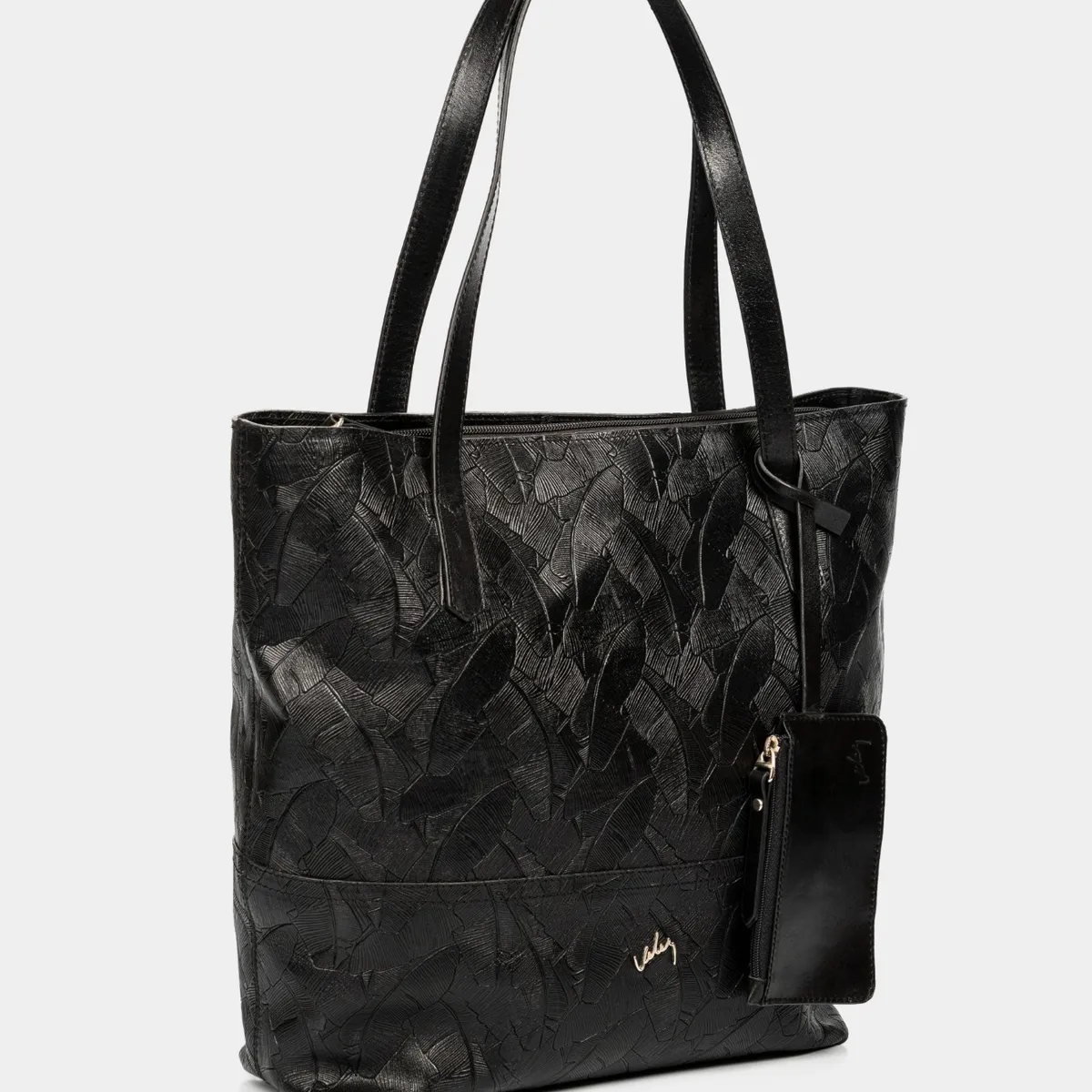 VELEZ - Vélez Shopping Denver De Cuero Para Mujer Grabado Placa Palmera