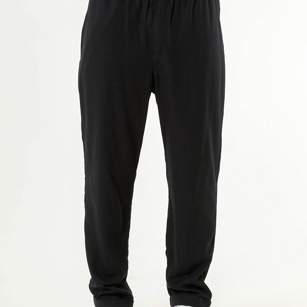 BELIFE - Pantalón negro para hombre