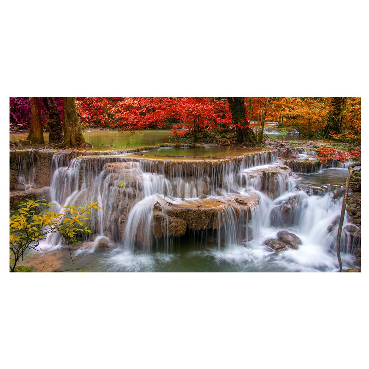 GENERICO - Cuadro Decorativo Madera 120x60cm Imagen Digital Vinilo Laminado