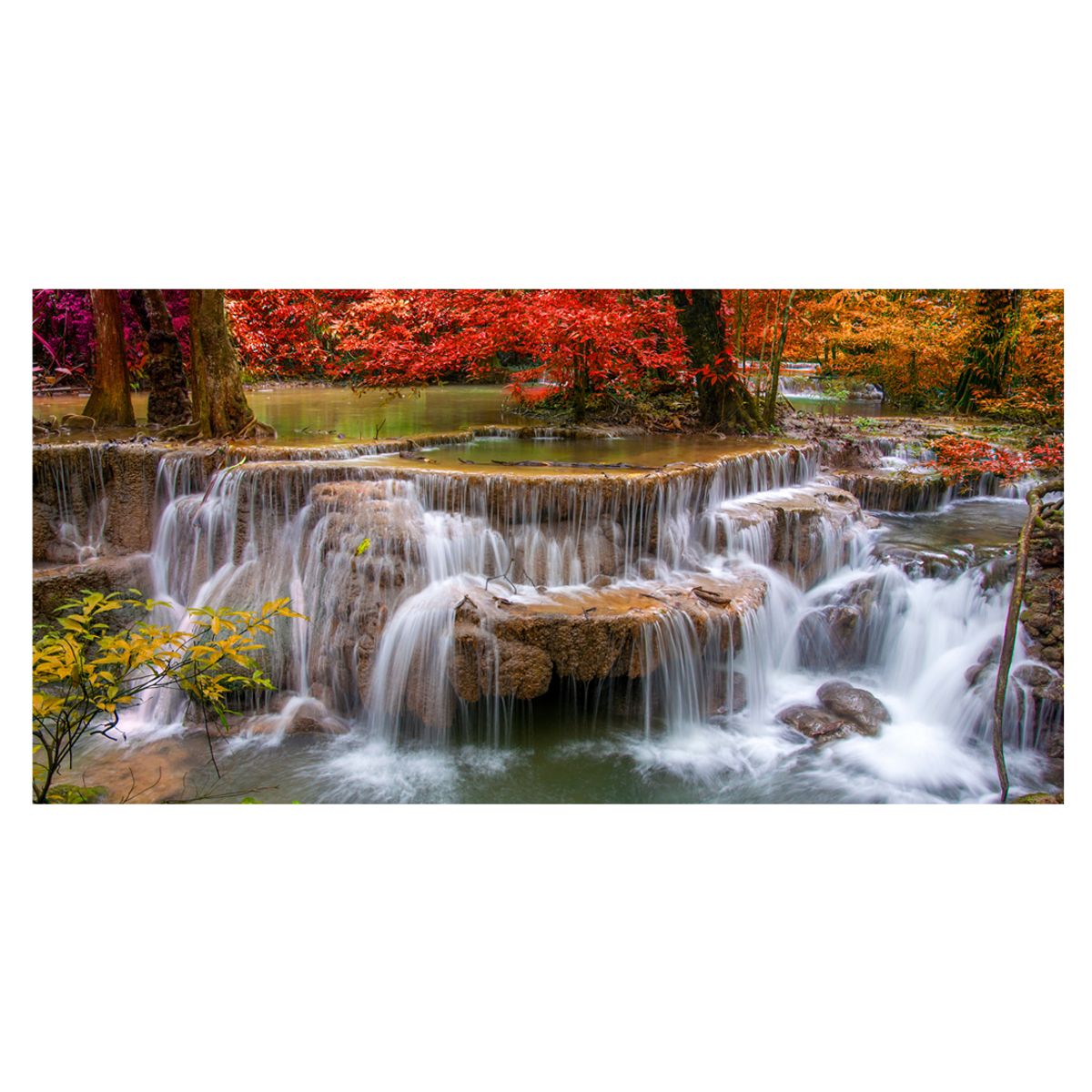 GENERICO - Cuadro Decorativo Madera 120x60cm Imagen Digital Vinilo Laminado