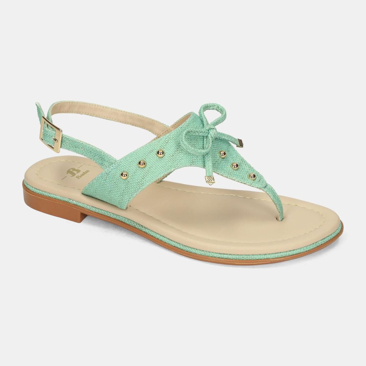 BATA - Sandalias Para Mujer Bata Verde Kimora