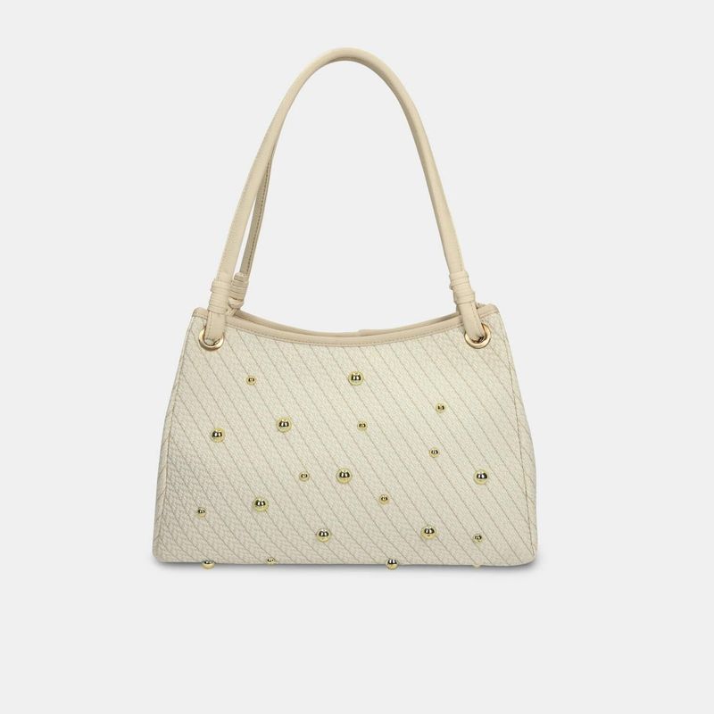 BATA - Cartera Para Mujer Bata Beige Kaos
