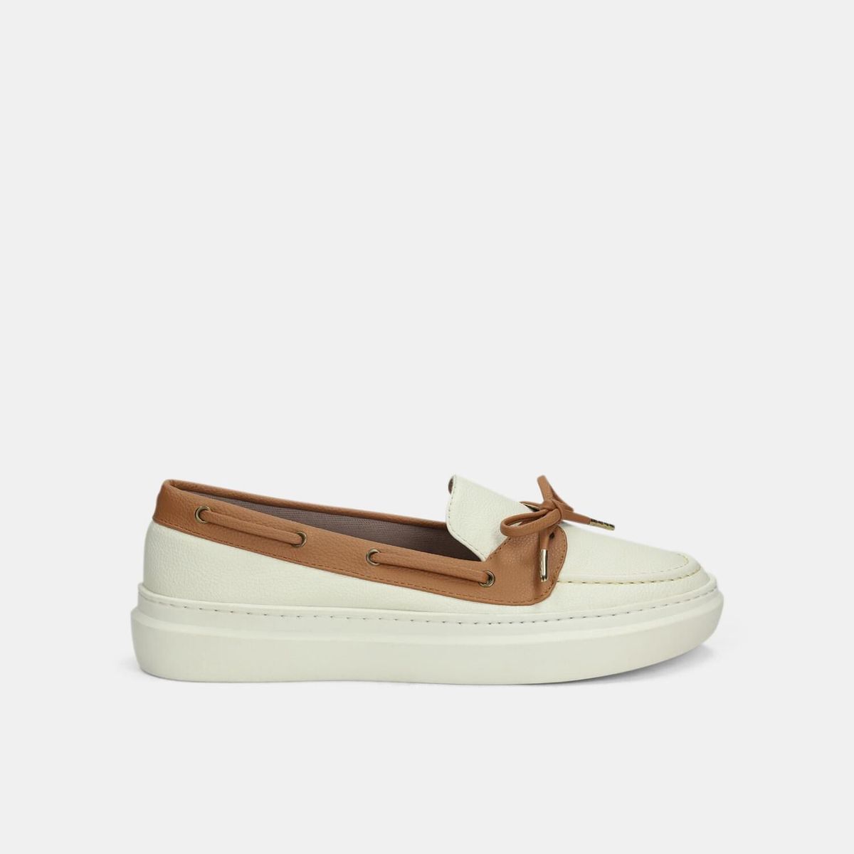 BATA - Mocasines Para Mujer Bata Blanco Hueso