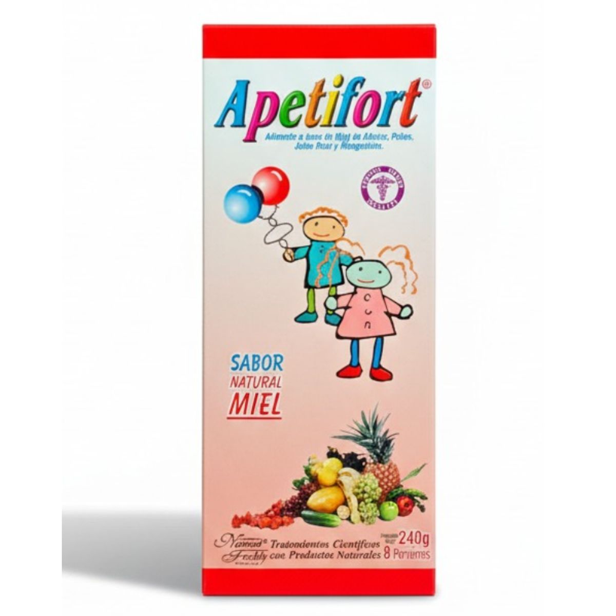 NATURAL FRESHLY - APETIFORT JARABE FRESHLY X 240 ML.