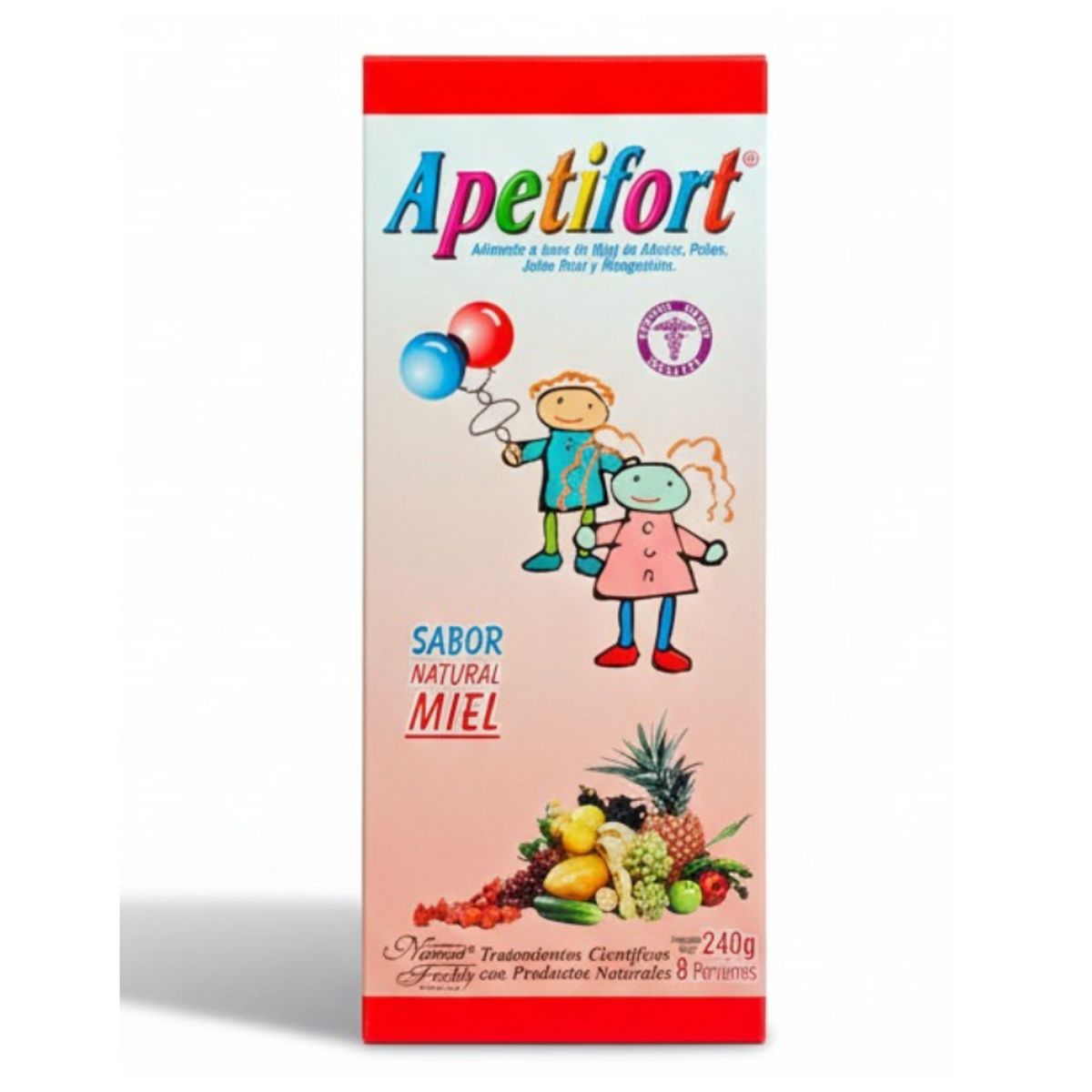 NATURAL FRESHLY - APETIFORT JARABE FRESHLY X 240 ML.