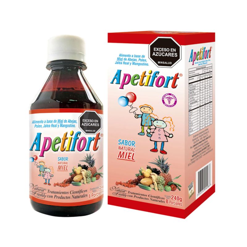 NATURAL FRESHLY - APETIFORT JARABE FRESHLY X 240 ML.