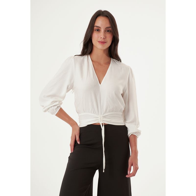 BELIFE - Blusa manga larga para mujer