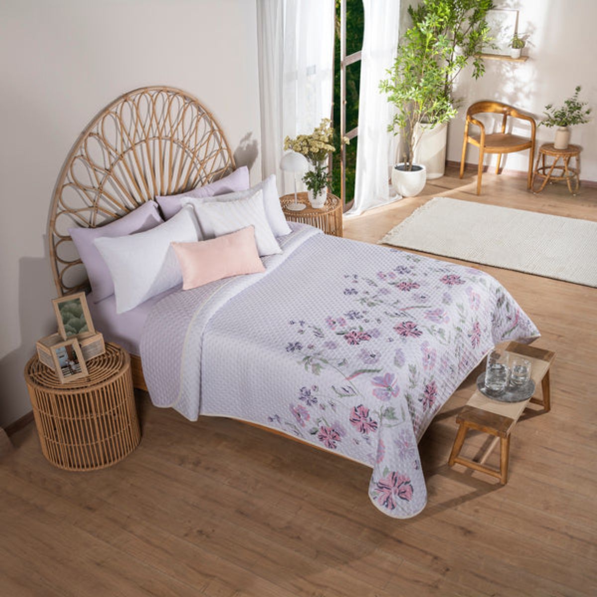 VIANNEY - Cubrelecho Novo Floralia Dos Vistas Vianney