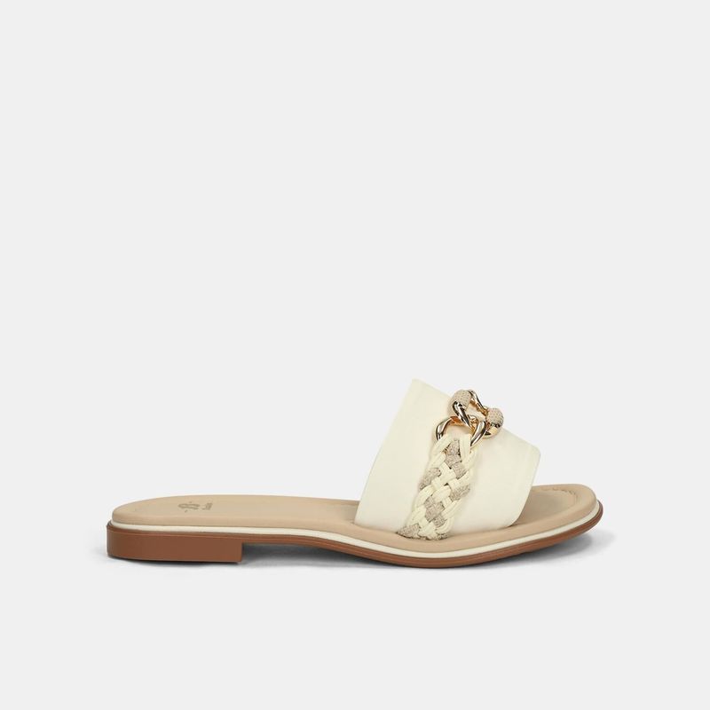 BATA - Sandalias Para Mujer Bata Blanco Kelli
