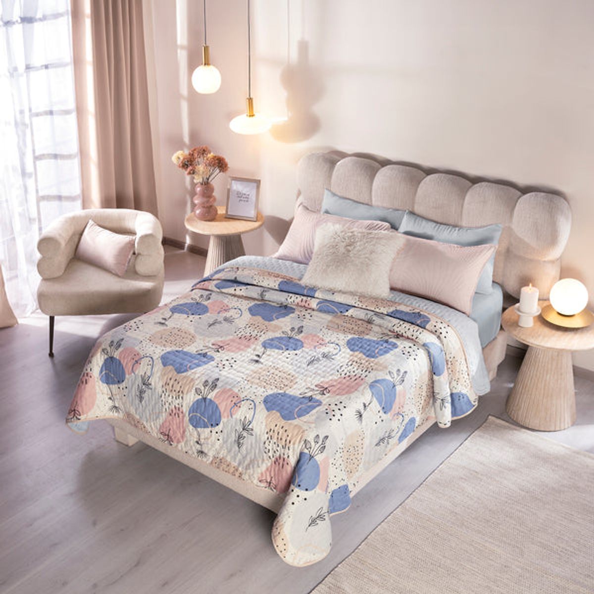 VIANNEY - Cubrelecho Novo Málaga Dos Vistas Vianney