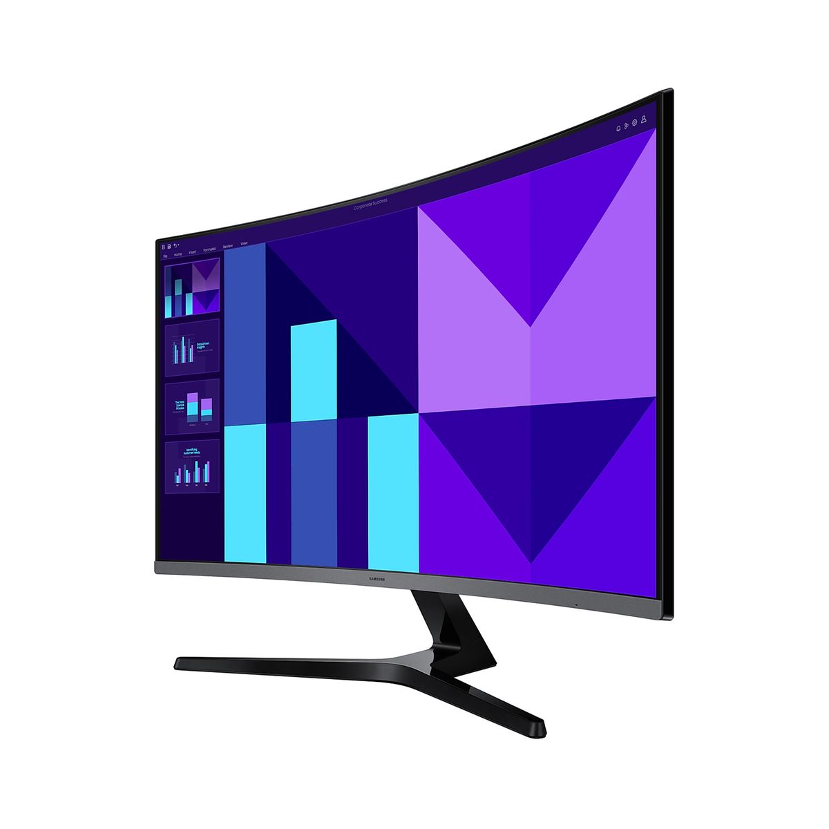 SAMSUNG - Monitor Curvo Samsung LS32D390 FHD 100Hz 4ms 32"