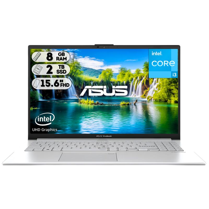 ASUS - PORTATIL E1504GA-NJ722 INTEL CORE I3-N305 8GB RAM 2TB SSD 15.6 FHD