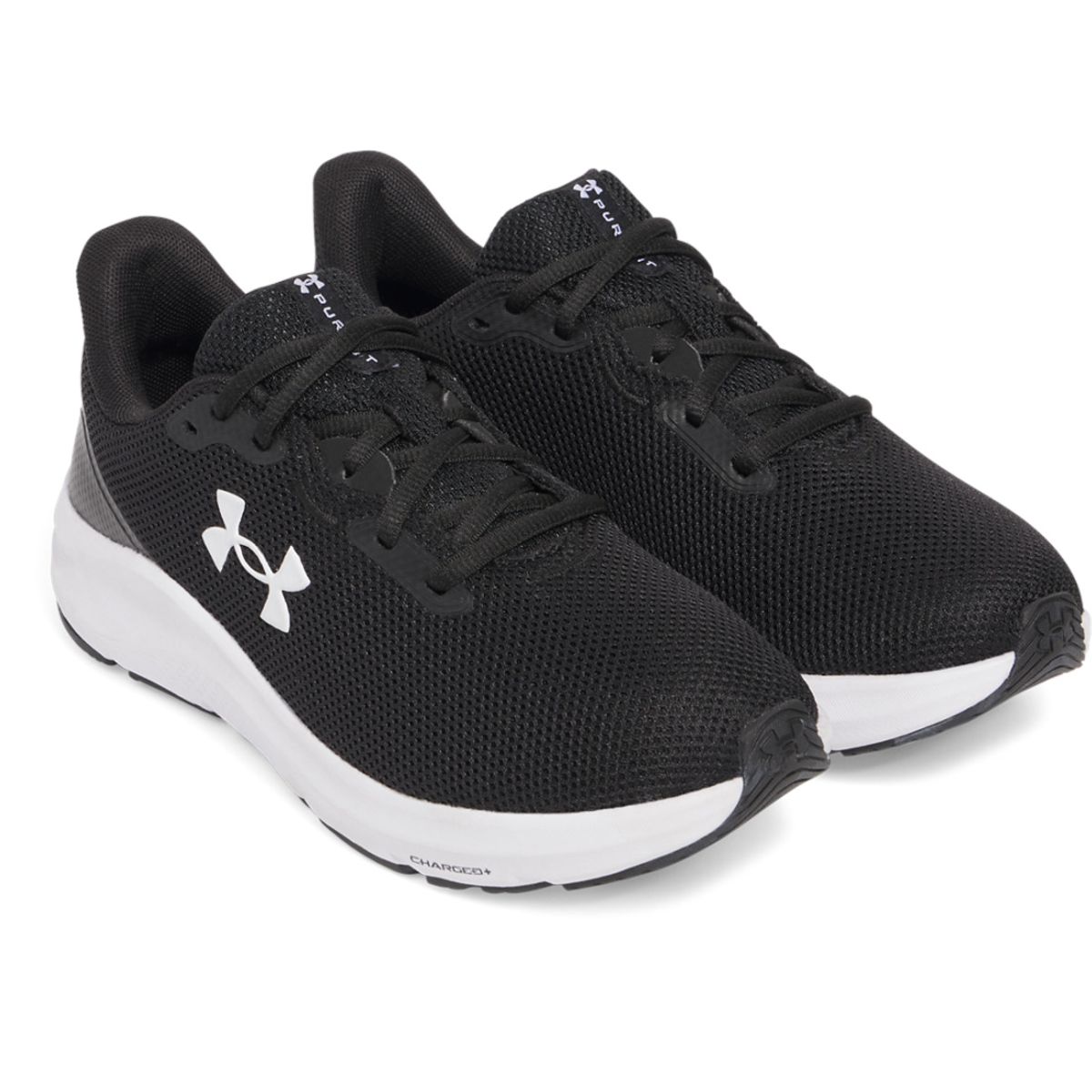 UNDER ARMOUR - Tenis Mujer Under Armour W CHARGED PURSUIT 4 Negro UNDER ARMOUR
