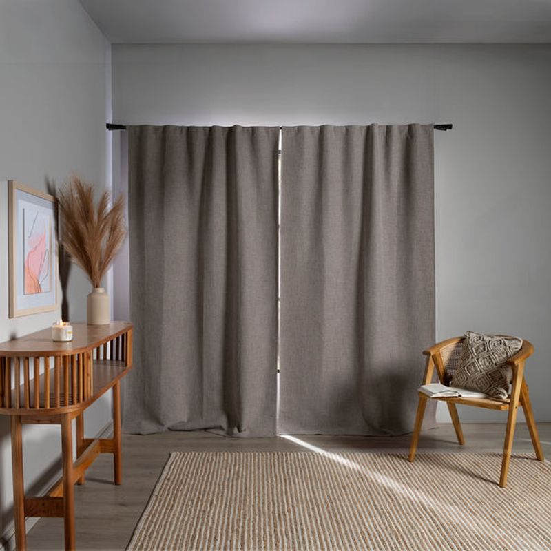 VIANNEY - Cortinas Ravenna Blackout Latte Vianney