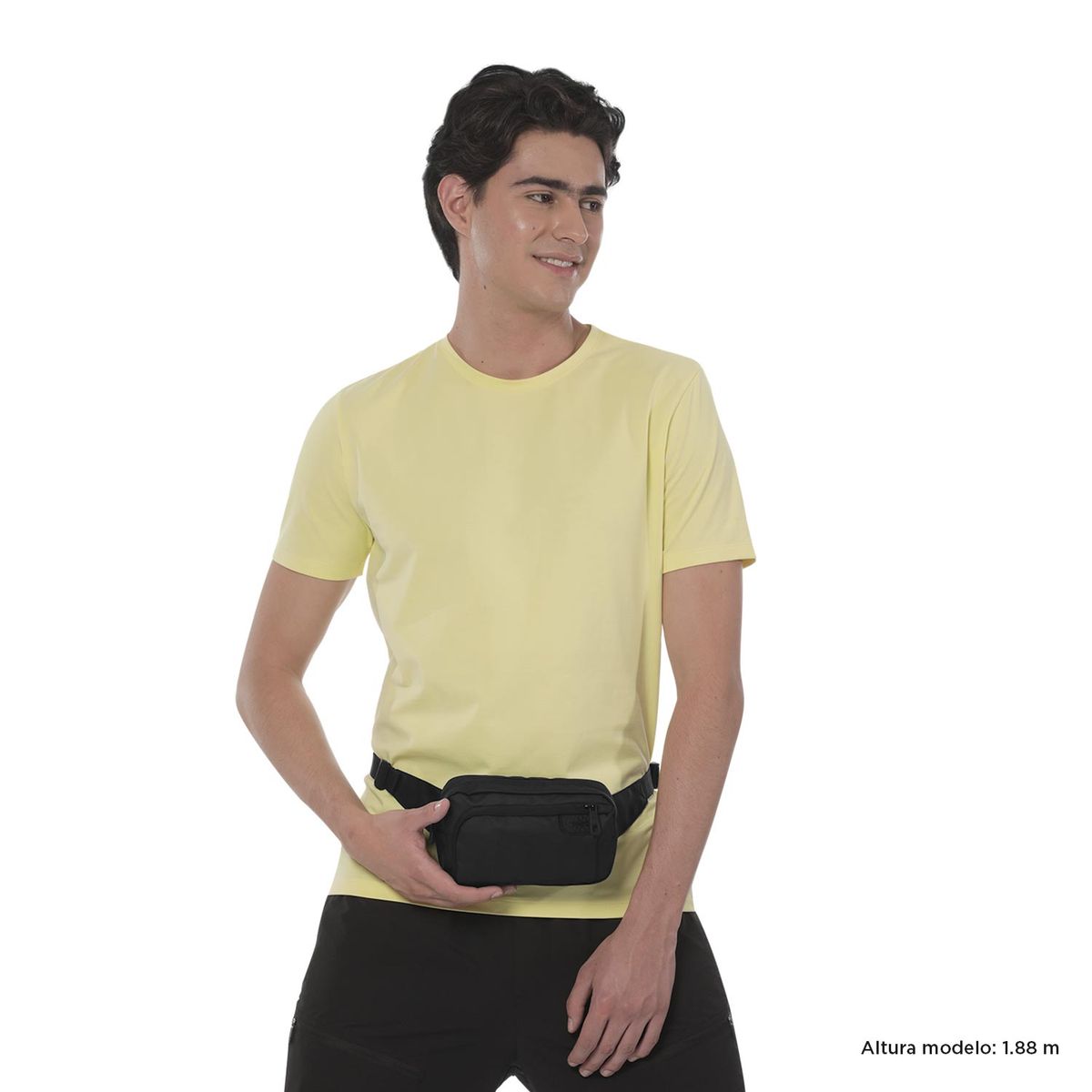 TOTTO - Canguro Riñonera Para Hombre Negro Chill Sam Totto