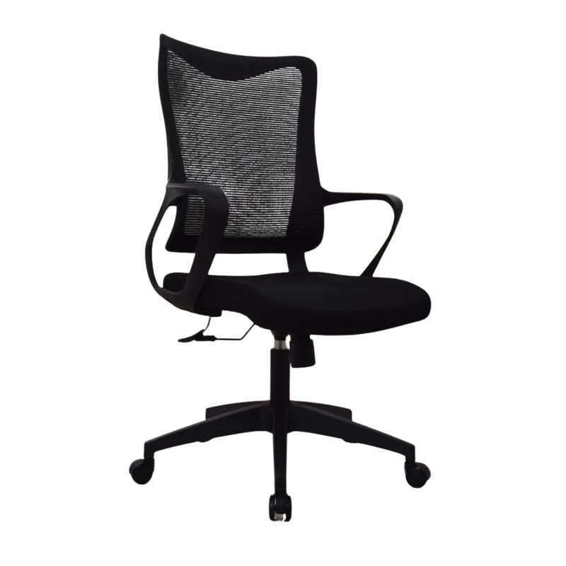 BONNO - Silla De Escritorio Rigs Bonno Cómoda Moderna Color Negro