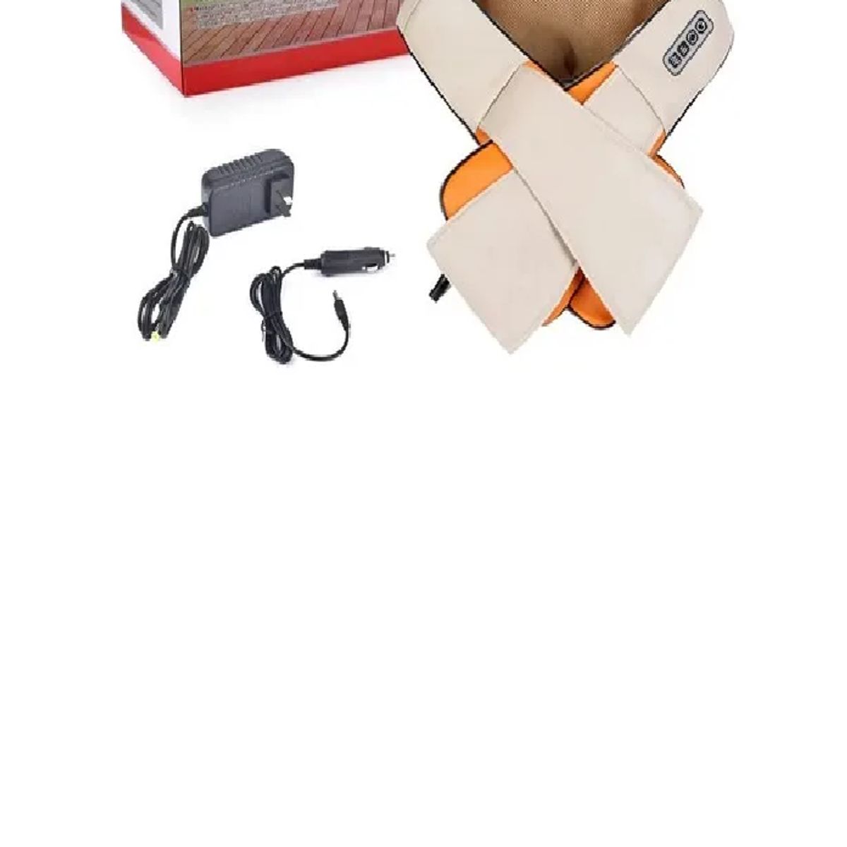 SKY - Masajeador Cervical Electrico Espalda Cuello Vibracion Color Nude