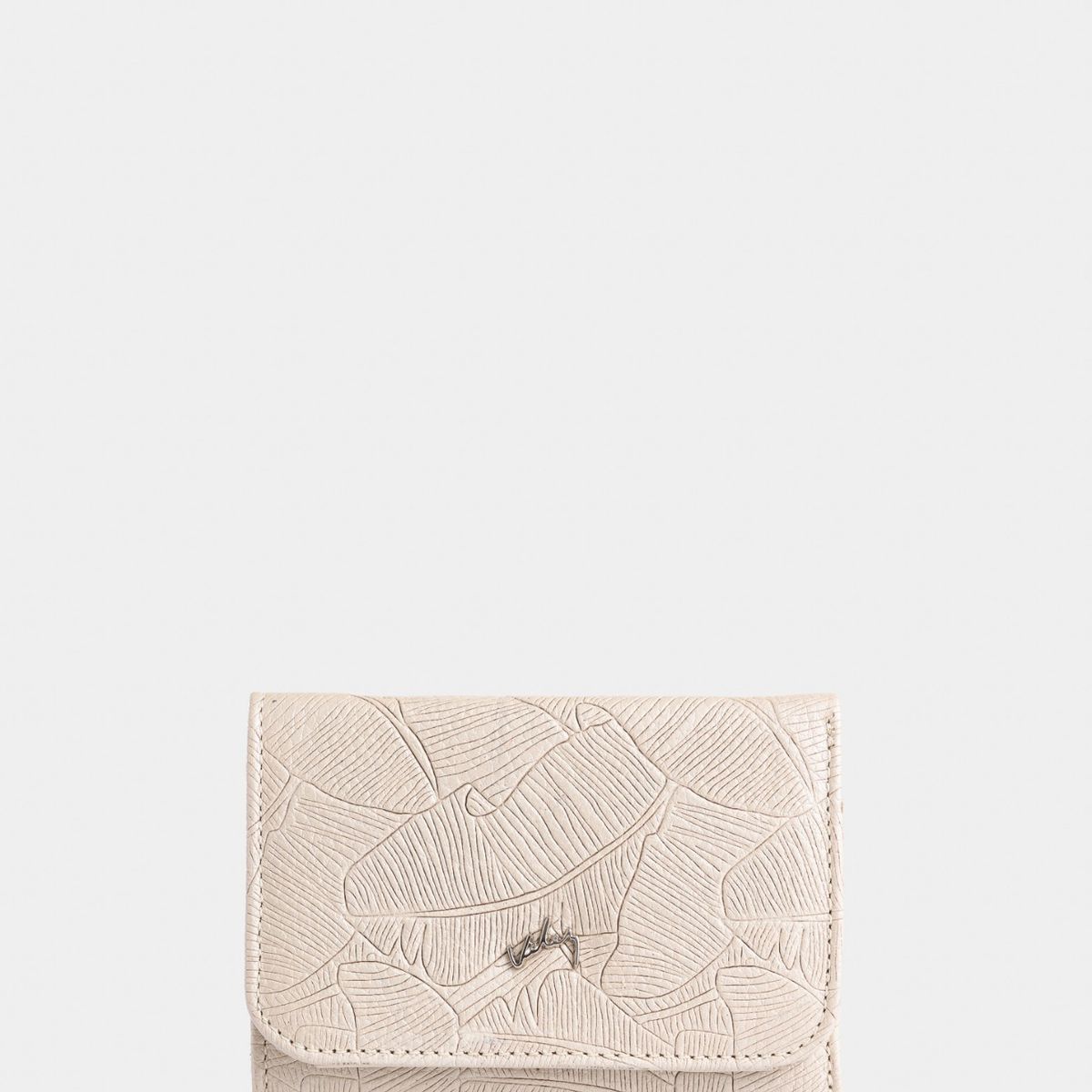 VELEZ - Vélez Billetera Colory De Cuero Para Mujer Grabado Placa Palmeras