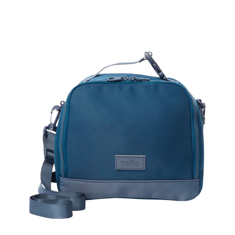 TOTTO - Lonchera con Aislamiento Térmico Cluw Azul/Gris