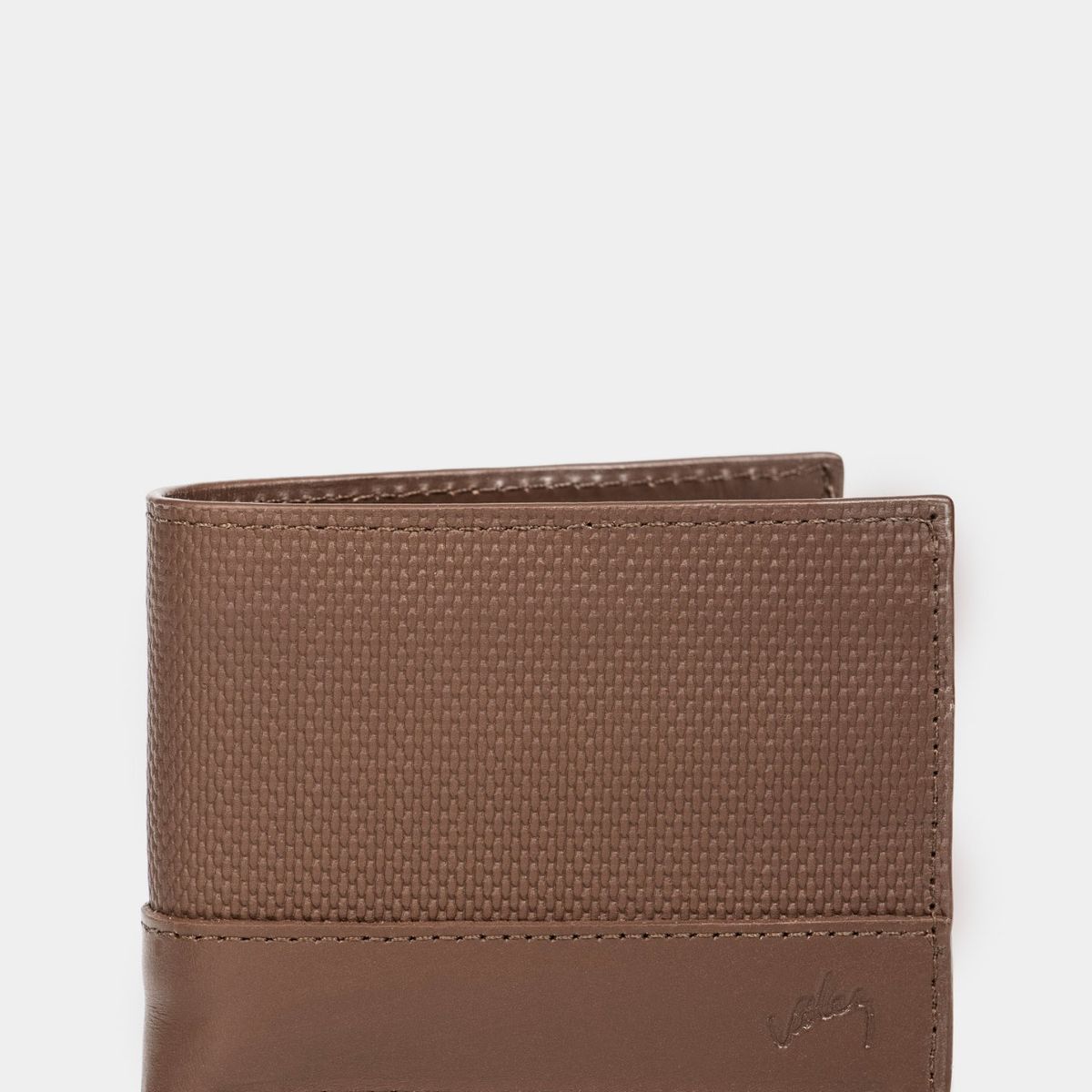 VELEZ - Vélez Billetera Dante De Cuero Para Hombre Grabado Placa Lego