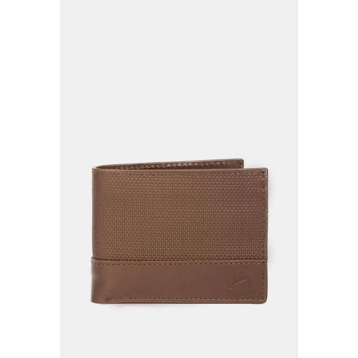 VELEZ - Vélez Billetera Dante De Cuero Para Hombre Grabado Placa Lego