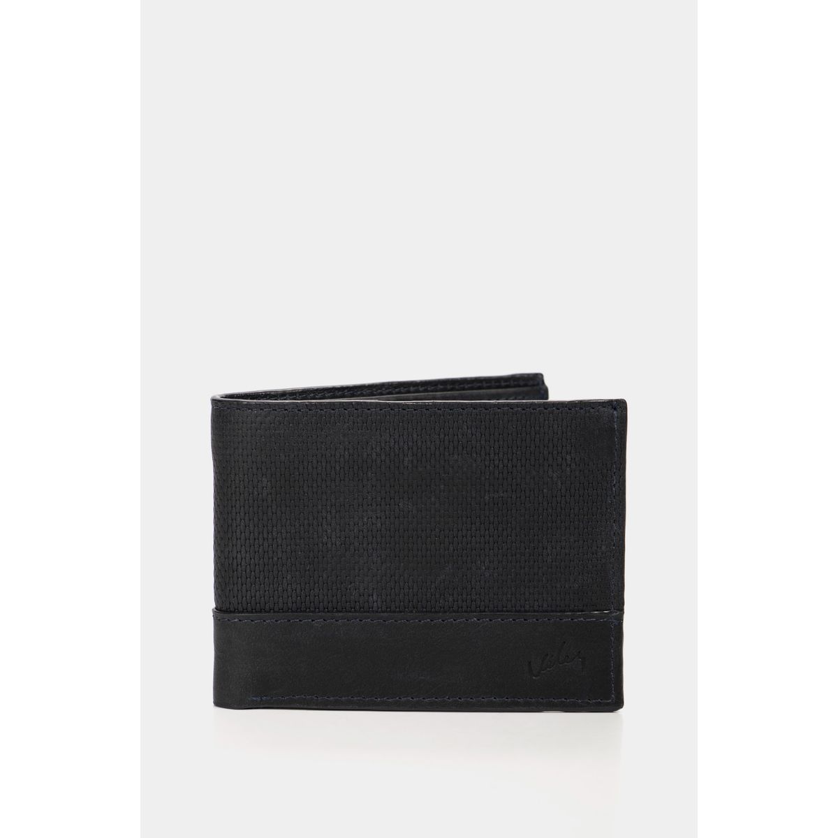 VELEZ - Vélez Billetera Dante De Cuero Para Hombre Grabado Placa Lego