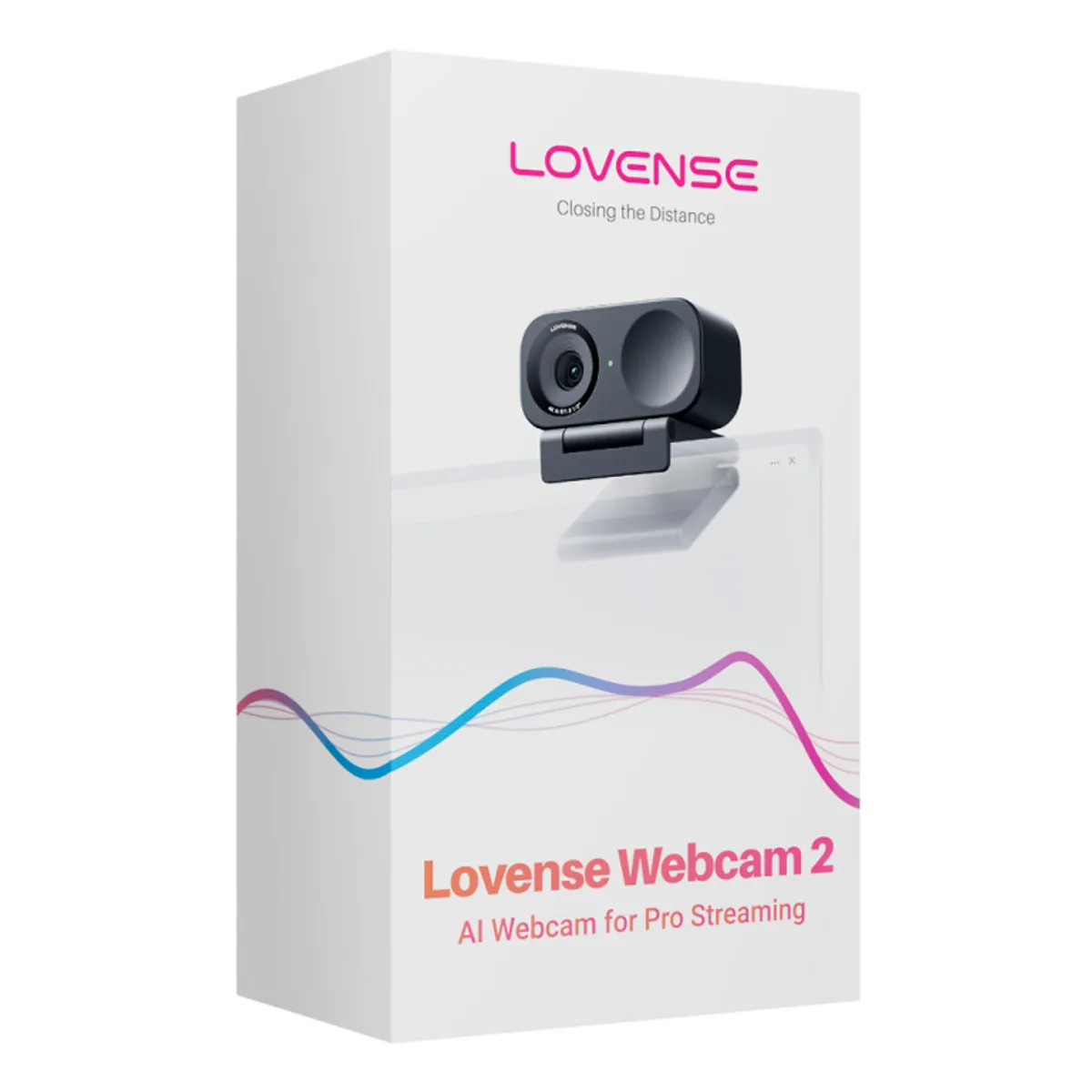 LOVENSE - Cámara Lovense Webcam 2 – Resolución Ultra HD 4K + Seguimiento Automático + IA para Modelos Webcam