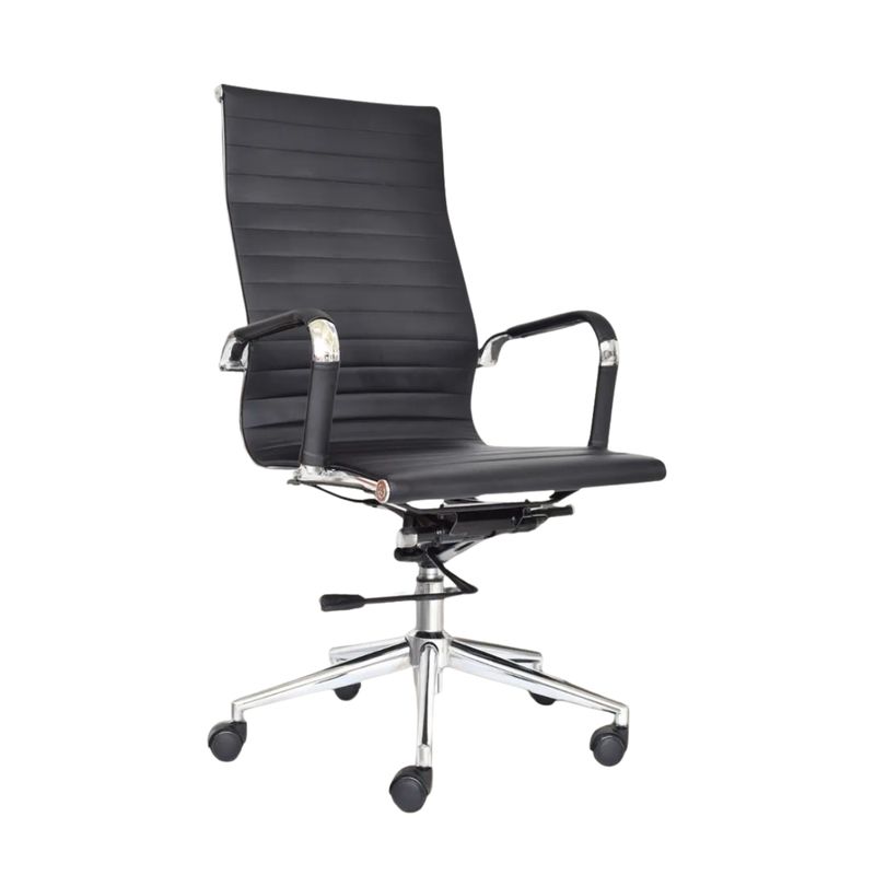 BONNO - Silla Gerencial Boss Inter Espaldar Alto Bonno Moderna Color Negro