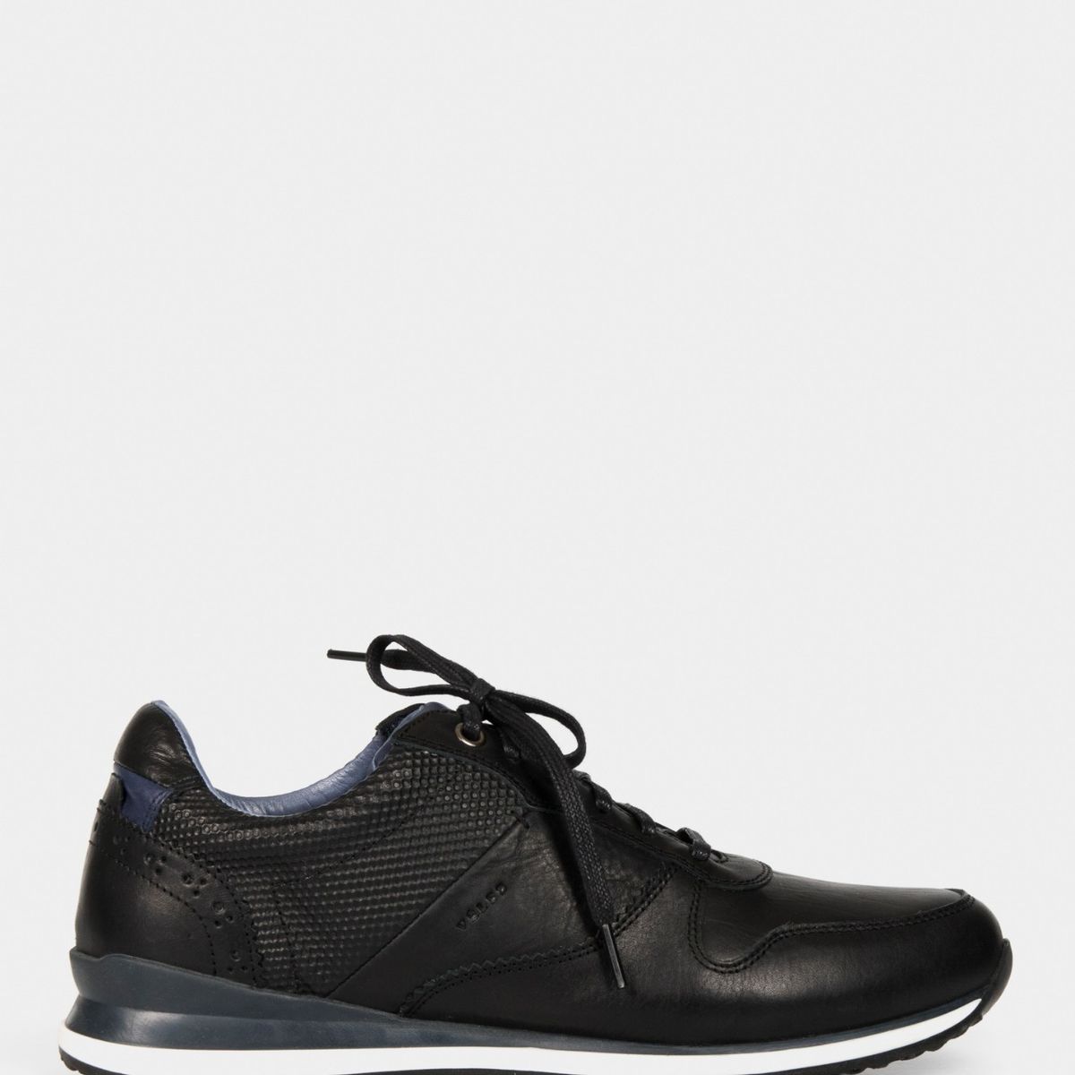 VELEZ - Vélez Tenis Casual Cooper De Cuero Vintage Negro